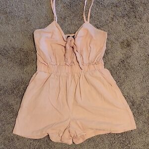 Stylish Peach Kids One Piece